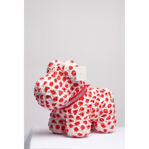Handcrafted Rose Puppy For Great Valentines Gift - Picture 2 of 3